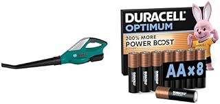 Bosch Leaf Blower, 3+ Years, & Duracell Optimum AA 8 pcs, Power Boost - Image 1
