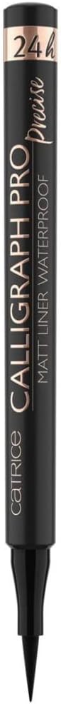 Catrice - Eyeliner Mat Calligraph Pro Waterproof - 10 Intense Black - Image 1