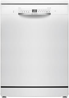 Bosch SMS2HTW06E Lave-vaisselle libre, série 2, 13 services, 60 cm de large, demi-charge, silencieux, blanc, 60 cm de large - Image 1