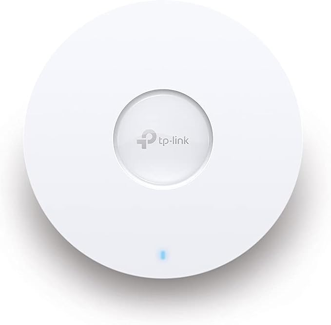 TP-Link TP-Link EAP670 AX5400 Gigabit WiFi 6 Wi-Fi Access Point (Omada SDN, Central Management, 1 Port 2.5G, Seamless Roaming, PoE/DC Power) White, WiFi 6, AX5400 - Image 1
