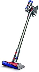 Dyson V8 Fluffy + Cordless Bagless Handheld Vacuum Cleaner (with 2 x Flexi Electric Brushes, Flexi Crevice Tool, with Nickel-Cobalt Battery, Wall Mount and Charging Station) - Image 1