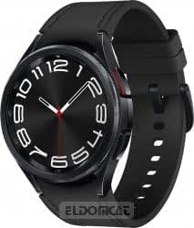 Samsung Galaxy Watch6 Classic 43mm Smartwatch Fitness Tracker Wellness Monitor Battery Long Life Bluetooth Interactive Bezel Stainless Steel Graphite - Image 1