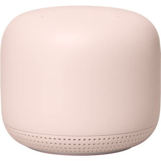 Google Nest WiFi AC2200 (2nd Gen) Router and Mesh Wi-Fi System for Additional Access Point (Access Point Only - Router Sold Separately - Mist (Sand) - Image 1