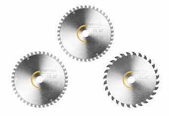 Festool KSB-SORT Circular Saw Blade Set 3 W 168 x 1.8 mm - Image 1