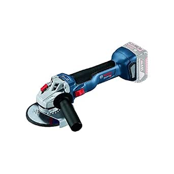 Bosch Professional 18V Angle Grinder System GWS 18V-10 (disc diameter 125 mm, without battery or charger, in a cardboard box), 18 V, Grey, Solo in Karton - Image 1
