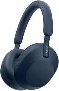 Sony WH-1000XM5 Wireless Noise Cancelling Headphones Night Blue - Image 1