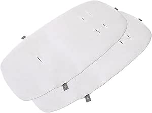 Maxi-Cosi Alba Bed Sheets for Cot Cot Alba, 100% Cotton, From Birth to 6 Months Approx (9 kg), White - Image 1