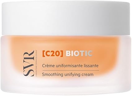 SVR – [C20] Biotic – Radiance Regenerating Cream – Brightens, Firms and Smooths Complexion – For Dull and Tired Skin – Stabilised Vitamin C 20%, Hyaluronic Acid, Probiotics – 50 ml - Image 1