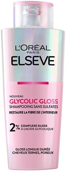 ELSEVE Glycolic Gloss Sulfate Free Repair Shampoo 200ml - Image 1