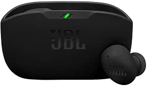 JBL Wave Buds 2, Wireless Bluetooth Headphones, 40 Hours of Battery Life, JBL Pure Bass Sound, Smart Ambient Technology, IP54 Water and Dust Resistance, Multi-Point Connection, Black - Image 1