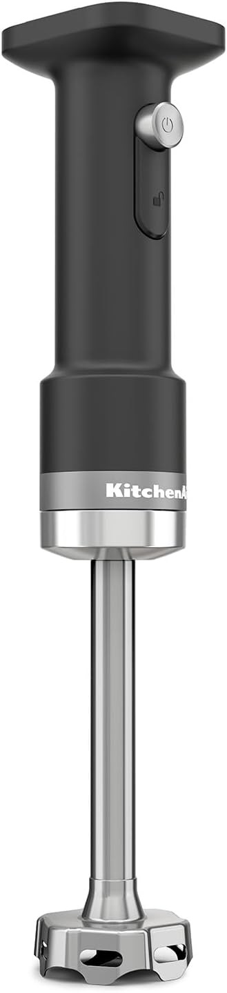 Kitchenaid Cordless Hand Blender - Go Cordless Hand Blender - Portable Hand Blender with 700ml Blender - Powerful Blender - Scratch Protector - No Battery - Black - Image 1