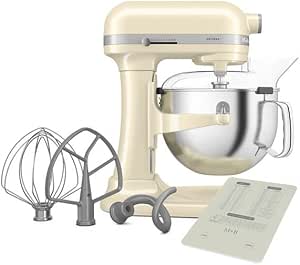 KitchenAid Artisan 5.6 Litre Food Mixing Bowl, Almond Cream - Image 1