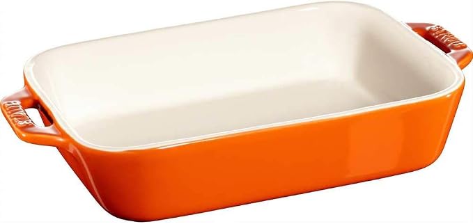 SCHOTEL RECHTH 20X16-1.1 L RANJE CERAMIC BY STAUB 40511- - Image 1