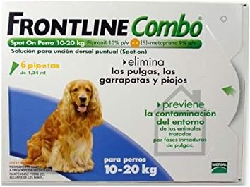 Frontline Spot On Combo for Dogs 10-20 kg 6 Pipettes - Image 1
