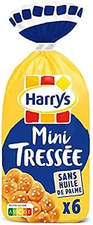 Délice du Matin - Harry's Mini Braided Brioche - Nature, Sweet and Irresistible - Pack of 4 - 6-210 g - Image 1