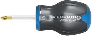 Facom ATD2X35 PROTWIST® Screwdrivers for Phillips Screws - Short Blades - Image 1