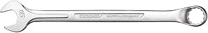 GEDORE Combination Wrench, Size 8 mm, Metric, Counterangled, Angled, 12 Points, UD Profile, Wrench, 1 B 8 - Image 1