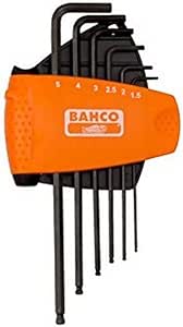 Bahco BE-9676 - Set of Hexagonal Wrenches, 6 Pieces - Image 1