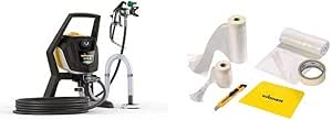 WAGNER Airless Paint Spray Gun Control Pro 350 R for Walls, Lacquers and Varnishes, Interior Varnish, 15 m² in 2 Minutes, Pressure Adjustment, 110 Bar, 15 m Hose + Extra Premium Kit, 23164444 - Image 1