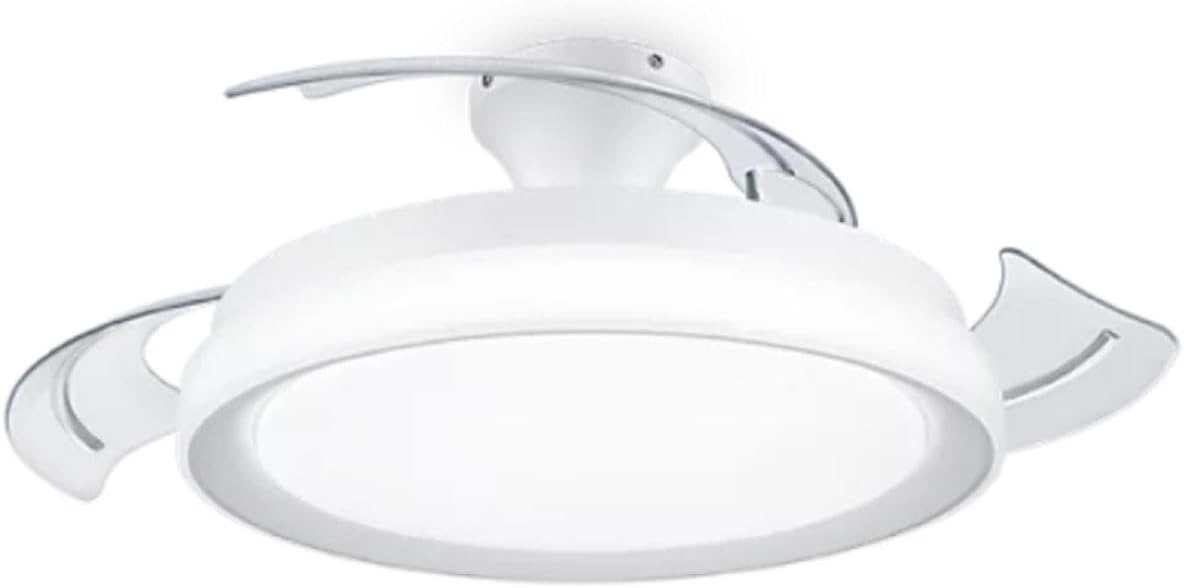 Philips - Bliss Ceiling Fan with LED Light (28W) and Control, DC Motor (Energy Saving), 35W, Warm White Light (3000-5500K), Diameter 510mm, White - Image 1