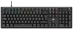 Corsair K70 RGB Core Mechanical Gaming Keyboard with RGB LED Backlight, MX Red, Black - Image 1