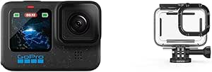 GoPro HERO12 Black - Waterproof Action Camera with Ultra HD 5.3K60 Video, 27MP Photos, HDR, 1/1.9" Image Sensor, Live Stream, Webcam, Stabilization and Protective Case - Image 1