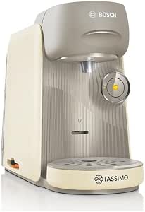 Bosch Tassimo Finesse Friendly Multi-Drink Coffee Machine, TAS167P, Over 70 Hot Beverages, IntensityBoost, Pod Coffee Maker, Intellibrew, Cream - Image 1