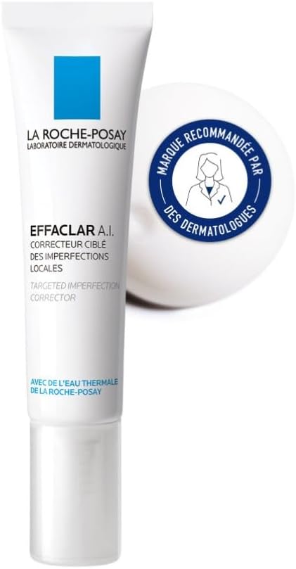La Roche-Posay - Effaclar A.I. - Targeted Anti-Blemish Facial Treatment - Enriched with Niacinamide and Salicylic Acid - Reduces Spots and Spots - Acne-prone Oily Skin - Image 1