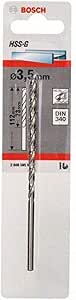 Bosch Accessories 1x HSS-G Metal Drill Bit (for Metal, Ø 3.5 mm, Robust Line, Punch Accessory) - Image 1