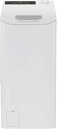 CANDY - Washing Machine Top - Washing Machine 8 kg/1200 rpm - Energy Class B - 17 Programs - Wifi, Semi-Touch Controls, Silent - White - 86 x 41 x 60 cm - Model TCAS284TM4-S          [Energy Class B] - Image 1