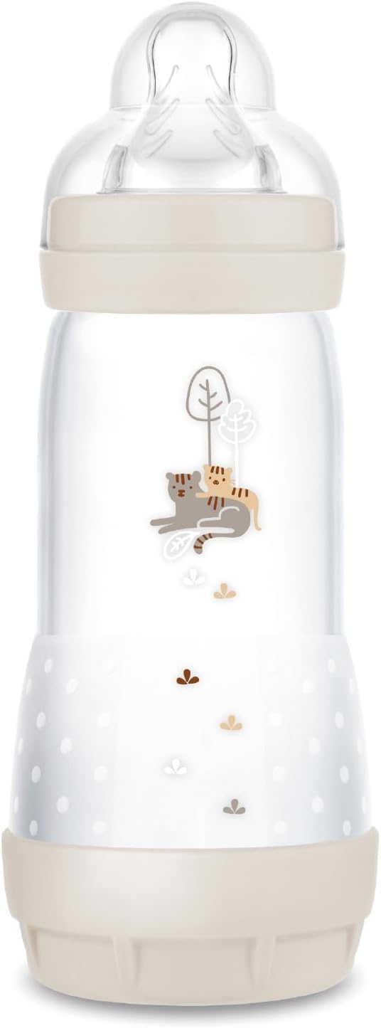 MAM Easy Start/Anti-Colic Bottle - 320 ml - Sand - Flow Teat 3 - Image 1