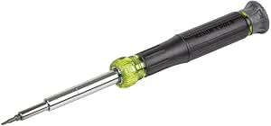 Klein Tools 32314 14 in 1 Electronic Screwdriver with 8 Precision Tips, Slotted, Phillips and Tamper Proof Torx Bits, 6 Precision Nut Drivers Klein Tools - Image 1