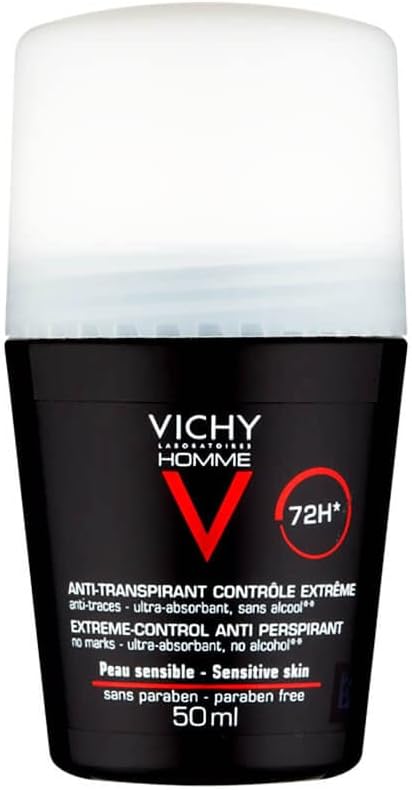 VICHY - Man Antiperspirant Deo Roll-on 72h 50 ML - Image 1