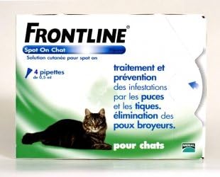 Frontline Spot On Chat - Anti-flea - 3 Pipettes - Image 1