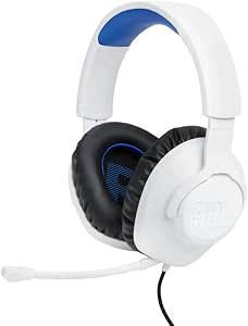 JBL Quantum 100P Console Gaming Headset for PlayStation White - Image 1