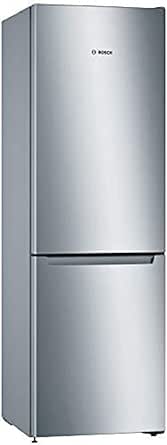 Bosch KGN36NLEA Series 2 Freestanding Combination Refrigerator - 305L - L 60 cm x H 186 cm - Stainless Steel Silver          [Energy Class E] - Image 1