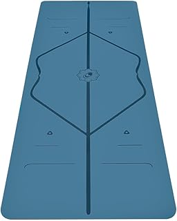 Yoga Mat – The Best Eco-Friendly Non-Slip Yoga Mat with Unique and Original Alignment System – Biodegradable Yoga Mat - Image 1