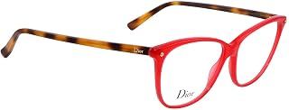 Dior Montures de lunettes Pour Femme CD3270 - QYB: Red / Tortoise - 55mm - Image 1