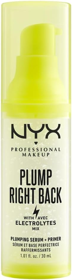 NYX Professional Makeup - 2-in-1 Makeup Setting Base - Electrolytes & Vitamins - Plumps & Hydrates - Vegan Formula - Plump Right Back - 30ml - Image 1