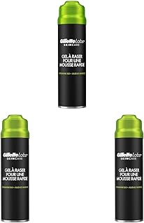 Labs Gillette Shaving Gel for Men 200ml (Pack of 3) - Image 1