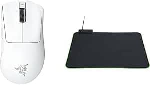 Razer DeathAdder V3 Pro - White + Goliathus Chroma - Image 1