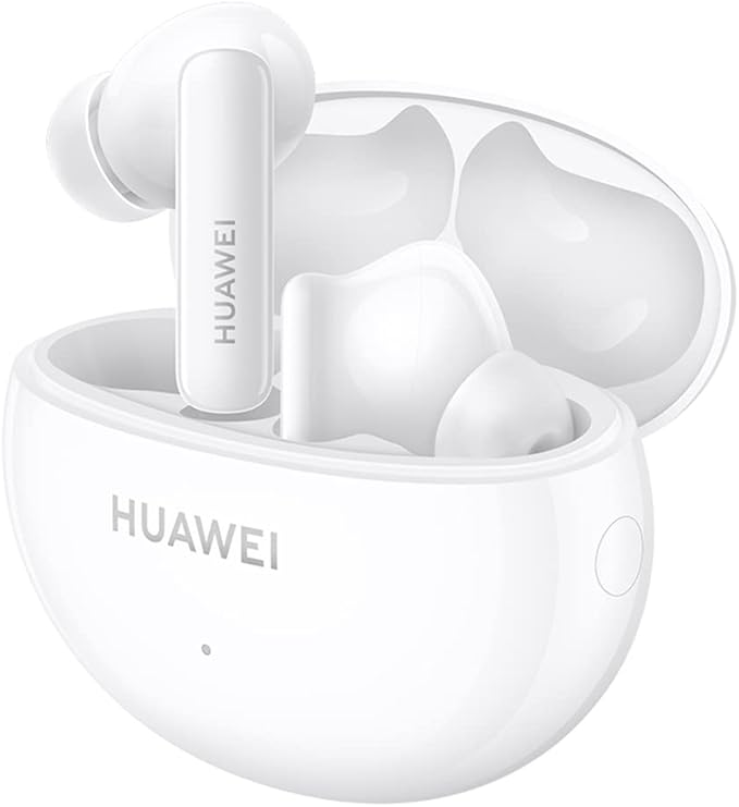 HUAWEI FreeBuds 5i Wireless Earbuds, Bluetooth, Hi-Resolution Certified Sound, Multi-Mode Active Noise Reduction, Quick Charge 4 Hours of Battery Life in 15 Minutes, with iOS/Android/Windows, White - Image 1