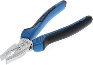 GEDORE Reinforced universal pliers for cutting/holding/twisting, 2-component handle, Length 200 mm, 8250-200 JC - Image 1