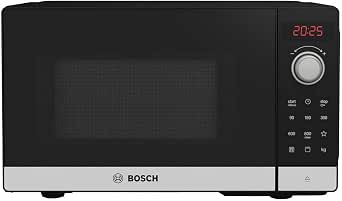 Bosch Serie 2 FEL023MS2 microwave Countertop Solo microwave 20 L 800 W Black,Stainless steel          [Energy Class B] - Image 1