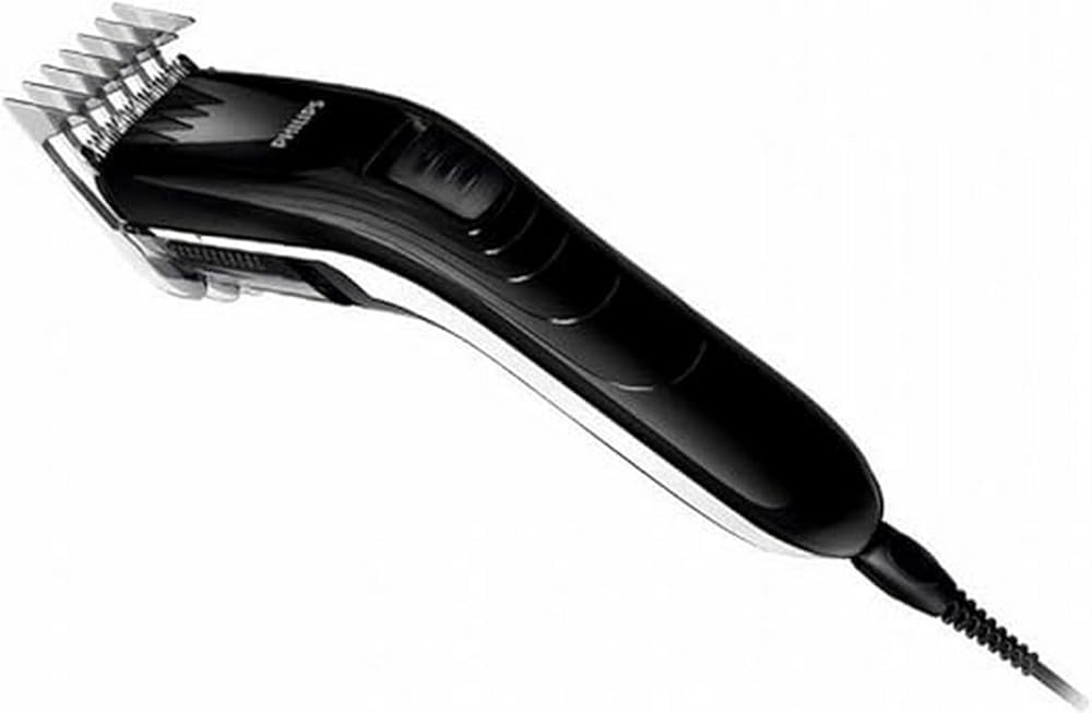 Philips Hair Clipper, Stainless Steel Blades, 11 Cutting Heights, Mains Operated (Model QC5115/15) - Image 1