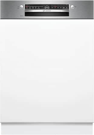 Bosch SMI2HTS02E, Series 2, Dishwasher 60 cm, Built-in, Brushed Steel Band          [Energy Class D] - Image 1