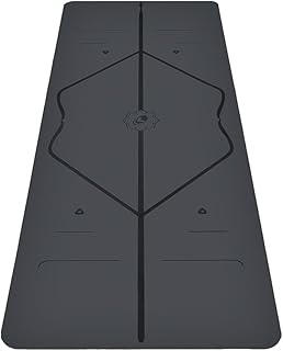 Yoga Mat – The Best Eco-Friendly Non-Slip Yoga Mat with Unique and Original Alignment System – Biodegradable Yoga Mat - Image 1