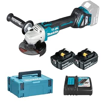 MAKITA DGA513RTJ Angle Grinder 18V LXT Ø125mm (2x5.0 Ah) in MAKPAC - Image 1