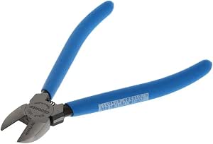 GEDORE Diagonal cutting pliers for plastic, Self-opening, Length 160 mm, Non-slip handle, 8313-160 TL - Image 1
