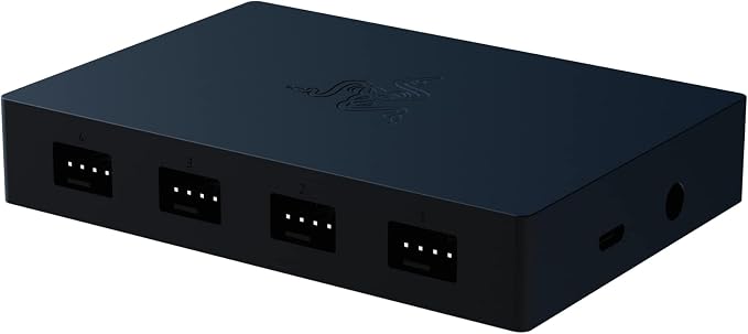 Razer PWM fan controller for PC: allows you to connect up to 8 fans - Custom curved profiles - Convenient fan monitoring - Slim profile - Image 1